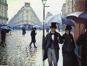 Paris, rain